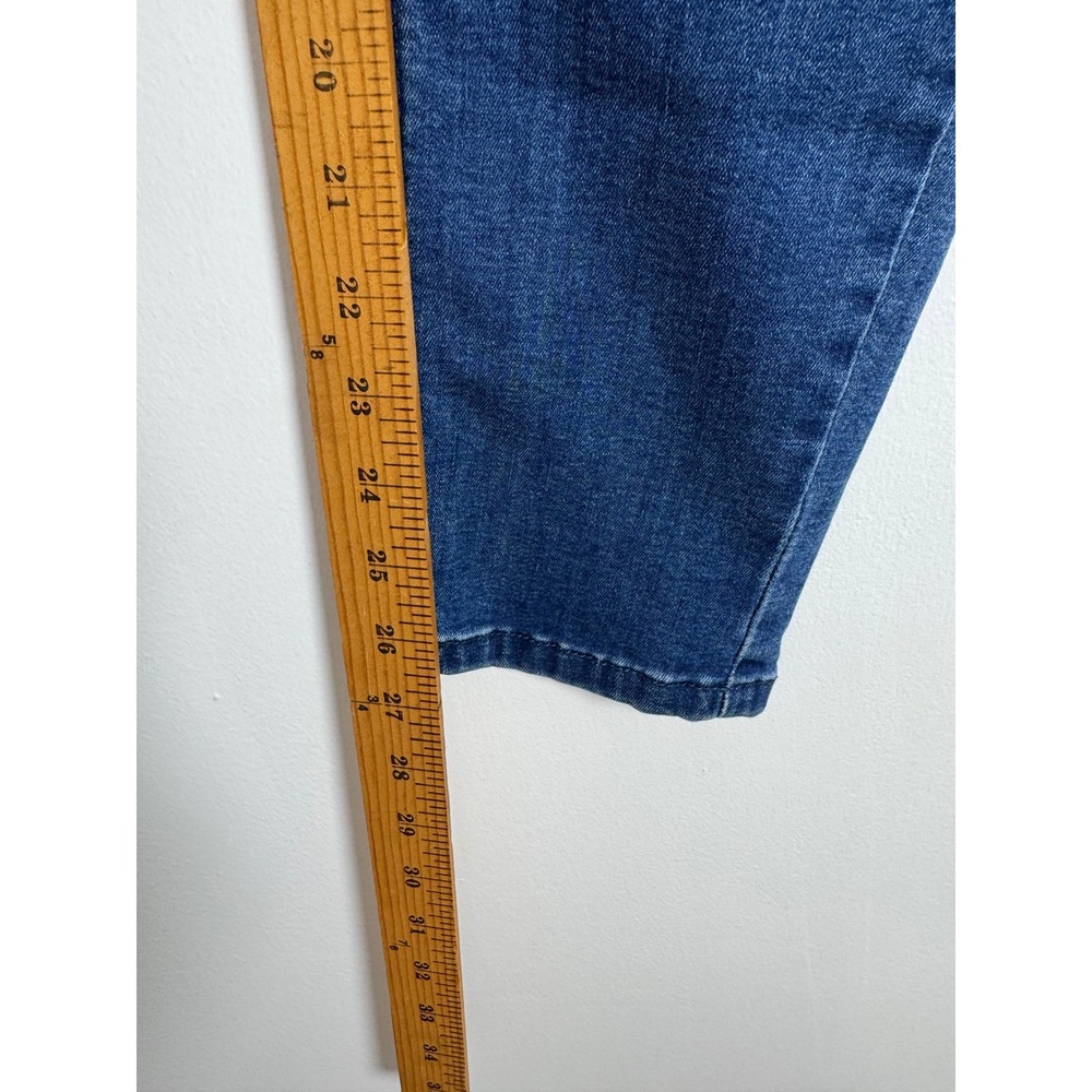 Flattering Democracy Womens 12 Ab-solution Skinny Jeans Blue Medium Wash Stretch - Picture 6 of 11
